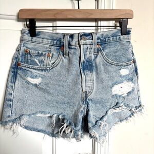 Levi’s Cut Off Denim Shorts